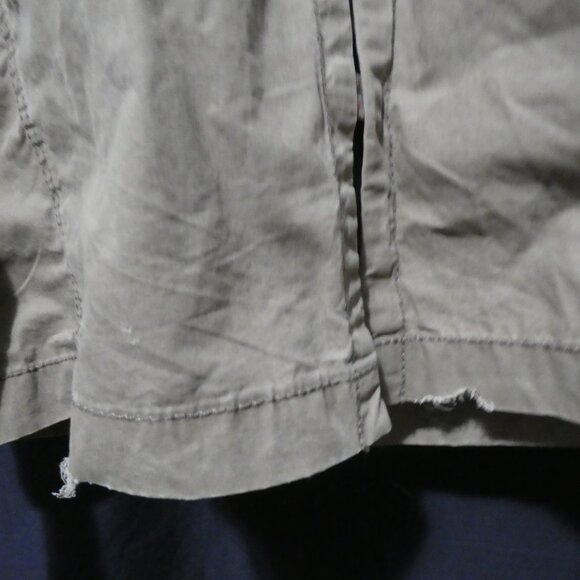 H.E. By MANGO - Blacksmith Trench Coat | size 4 | Distressed Camel Trench Coat - Picture 14 of 15